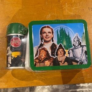 Wizard of Oz Lunchbox and Thermos Set vintage 2000’s